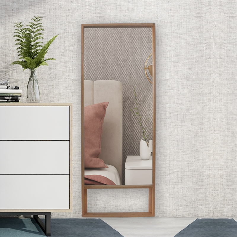 Oak Wood Large Standing Mirror XR4820